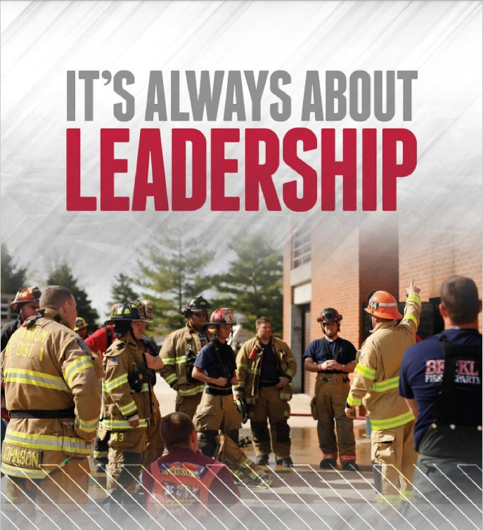 Book cover of it's alwasy about leadership