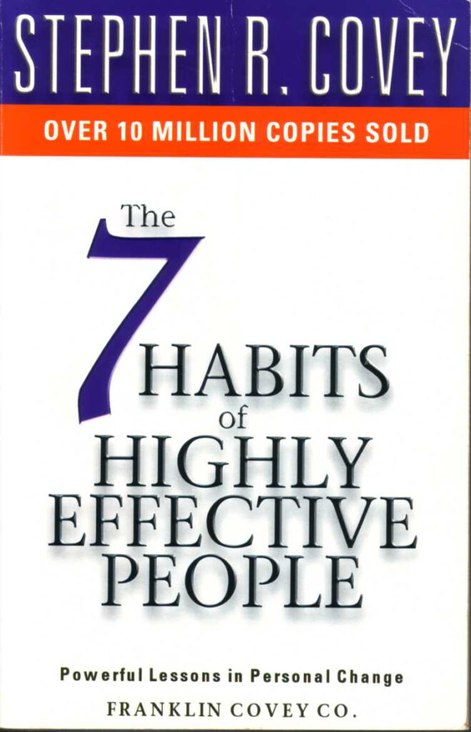 Book cover of the 7 habits of hightly effective people