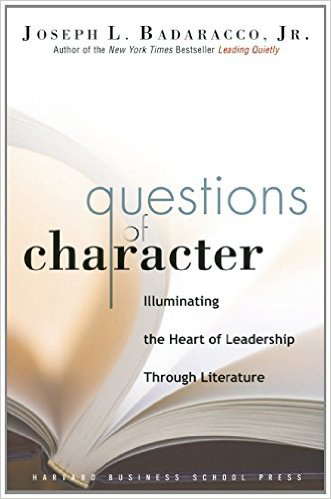 Book cover of questins of character