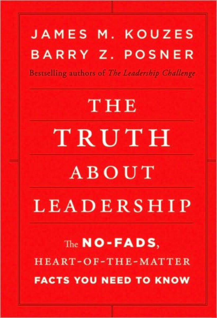 Book cover the truth about leadership